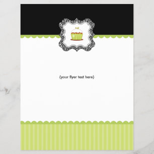 Cupkakor Shop eller Bakery Business Flyers