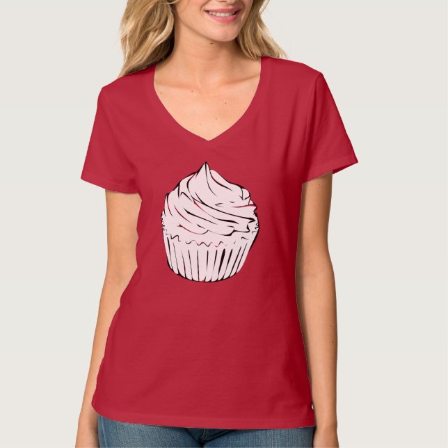 cupkakor t-shirt (Framsida)