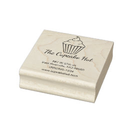 Cupkakor ThBästa Business Frimärke Stämpel