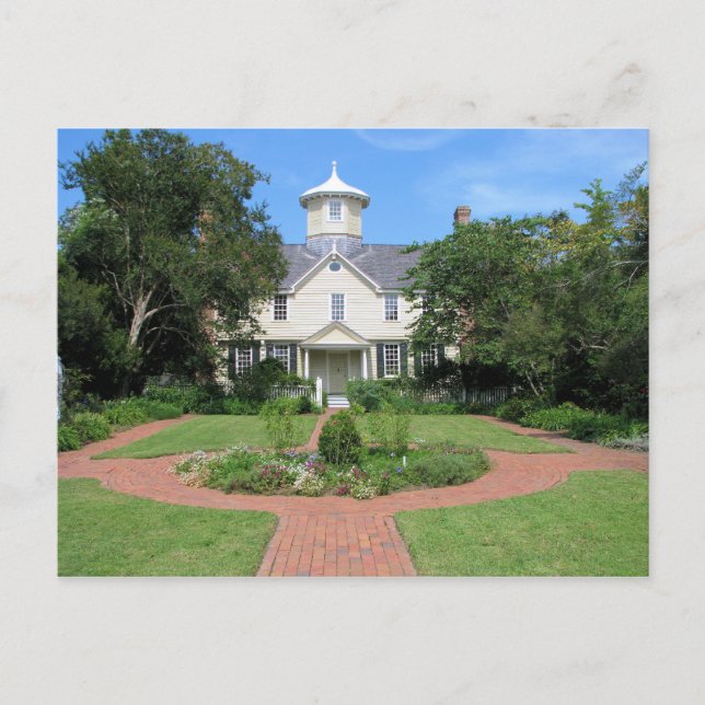 Cupola House, Edenton NC vykort (Framsida)