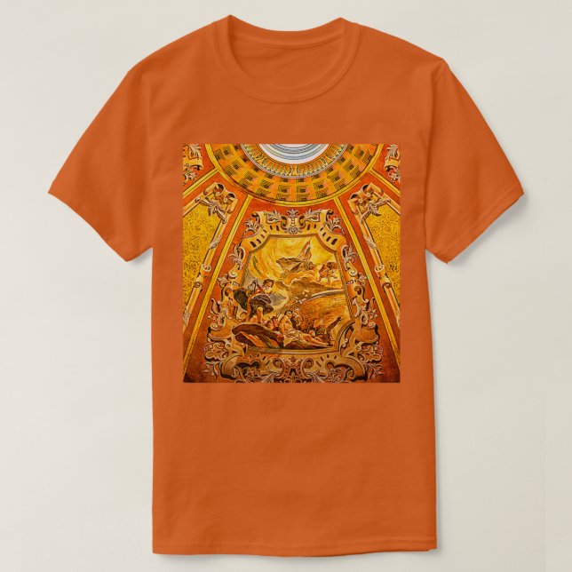 Cupola vid Venetian Hotel lobby Las Vegas T Shirt (Design framsida)