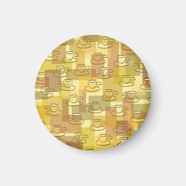 Cuppa Joe - Coffee Retro Magnet (Framsidan)