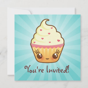 CuppyCakes-inbjudan Inbjudningar