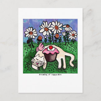 Cuppykaka Dreams Postcard Vykort