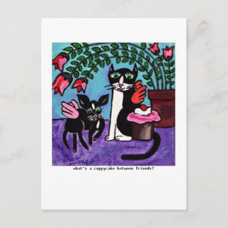 Cuppykaka - vykort för vänner