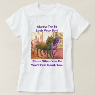 Cuprum & stil - tittar bra T-tröja T Shirt