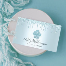 Cuptårta Bakery Pastry Chef Glitter Driver Turkos