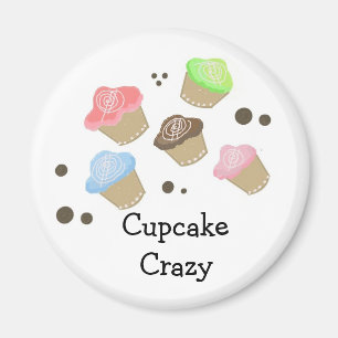 Cuptårta Crazy Magnet