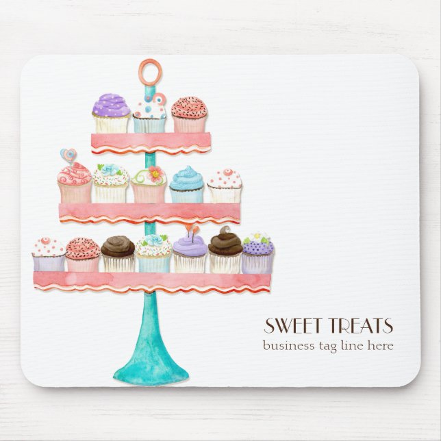 Cuptårta Dessert Baking Bakery Business Paket Musmatta (Framsidan)