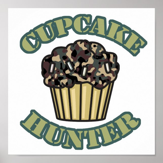 Cuptårta Hunter Poster (Framsidan)