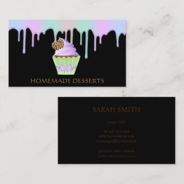 Cuptårta Logotyp Bakery Chef,söt Visitkort