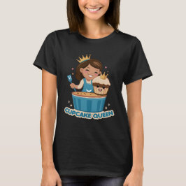 Cuptårta Queen Baking Mamma T Shirt