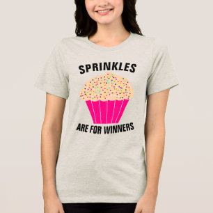 Cuptårta T-Shirts, SPRINKLES ÄR FÖR WINNERS T Shirt
