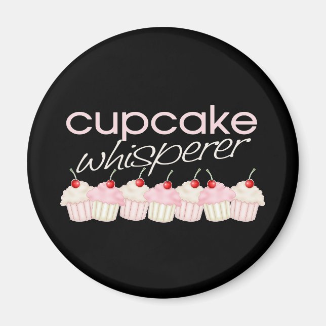 Cuptårta Whisperer Magnet (Framsidan)