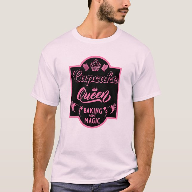 Cuptårtdrottning T Shirt (Framsida)