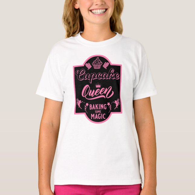 Cuptårtdrottning T Shirt (Framsida)