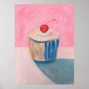 Cuptårtekonst Poster - Gåvor - Bright Kitchen Gift