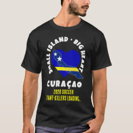CURAÇAO Big Heart Fun Custom 2026 Soccer T Shirt