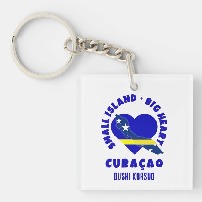 CURAÇAO Big Heart Fun Custom Dushi Korsuo (Framsidan)