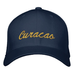 Curacao Broderad Keps