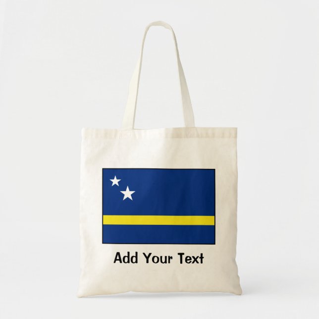 Curacao - Curacaoan flagga Tygkasse (Framsidan)