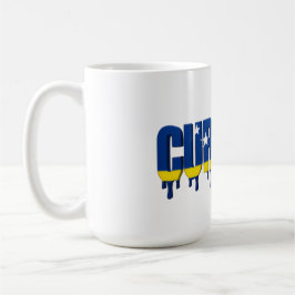 Curaçao  Drip | Karibisk flaggdesign | Fläkt Kaffemugg
