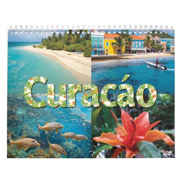 Curaçao dröm kalender (Omslag)