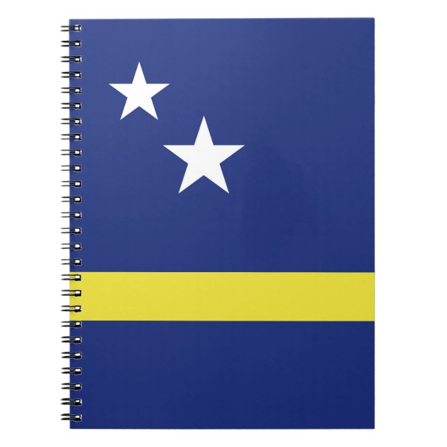 Curaçao flagga anteckningsbok (Framsidan)