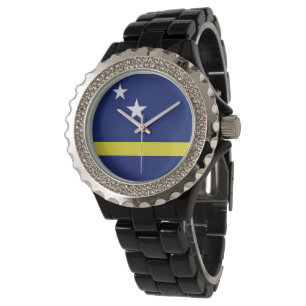 Curaçao flagga armbandsur