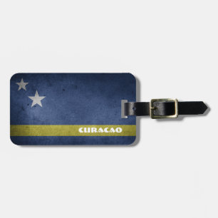 Curacao Flagga Bagagebricka