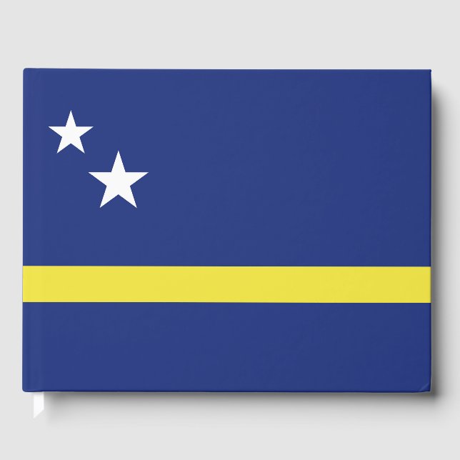 Curaçao flagga gästböcker (Framsida)