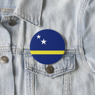 Curaçao flagga knapp