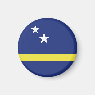 Curaçao flagga magnet
