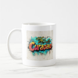 Curaçao Graffiti Vibes: Island Street Art Kaffemugg