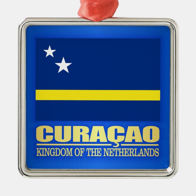 Curacao Julgransprydnad Metall (Framsidan)