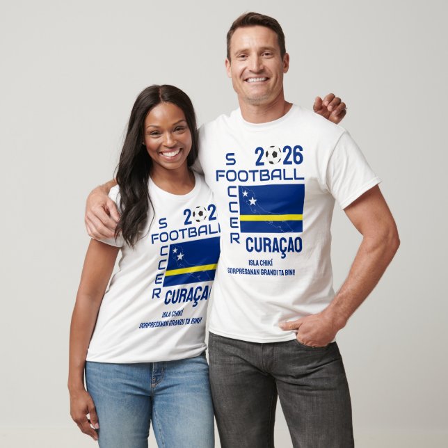 CURACAO KORSOU CURAÇAO Football Soccer 2026 T Shirt (Unisex)