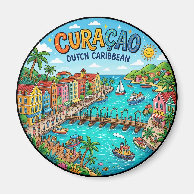 Curaçao Magnet (Framsidan)