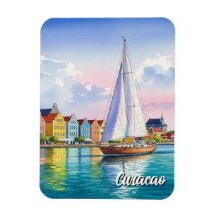Curaçao Nederländska Karibien Magnet