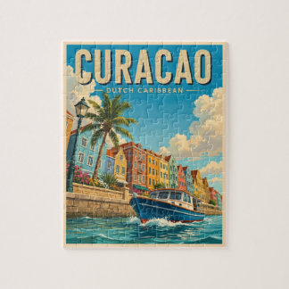 Curaçao Nederländska Karibien Pussel