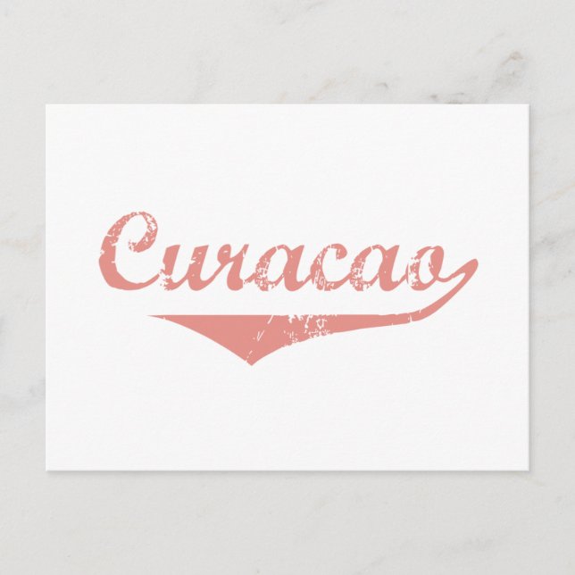 Curacao Revolution Stil Vykort (Framsida)