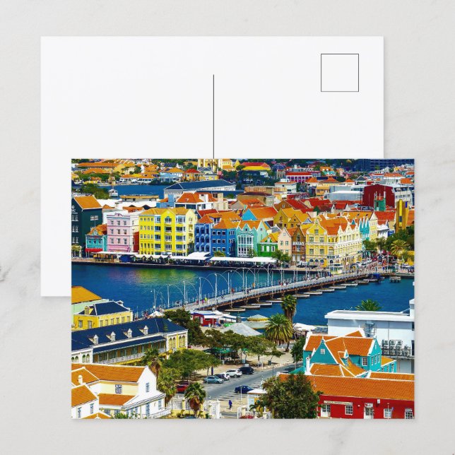 Curaçao Semester Vykort (Fram/baksida)