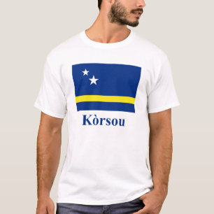 Curacao sjunker med namn i Papiamento Tee Shirt