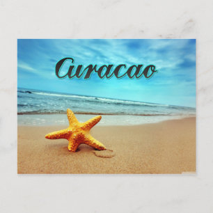 Curacao stjärnfisk vykort