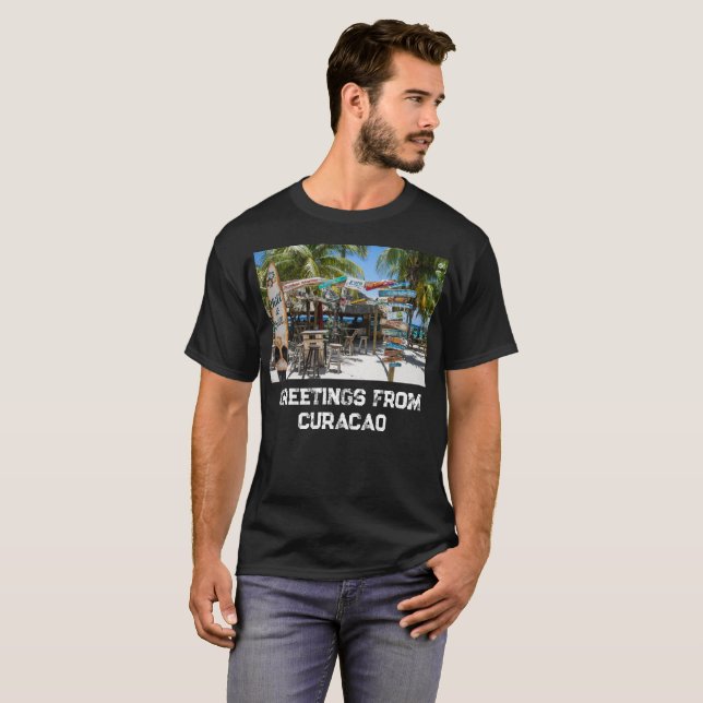 Curaçao Strand T Shirt (Hel framsida)