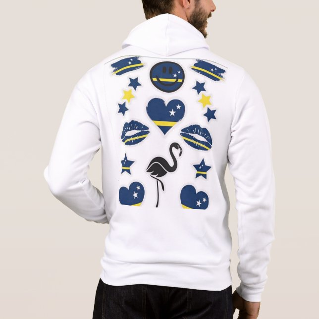 Curaçao-strand T Shirt (Baksida)
