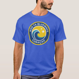 Curaçao Team The Blue Wave World Cup Fotboll T Shirt