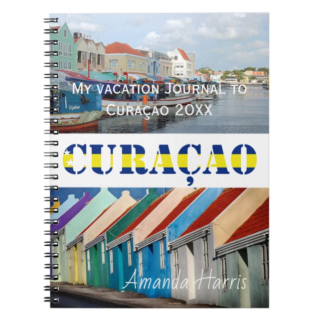 Curacao Vacation Journal Anteckningsbok (Framsidan)