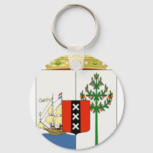 Curacao vapensköld nyckelring