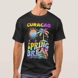 curacao vårledighet mörk t-shirt