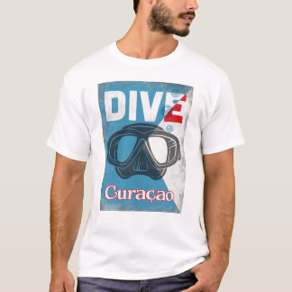 Curaçao Vintage Dyka Mask T Shirt
